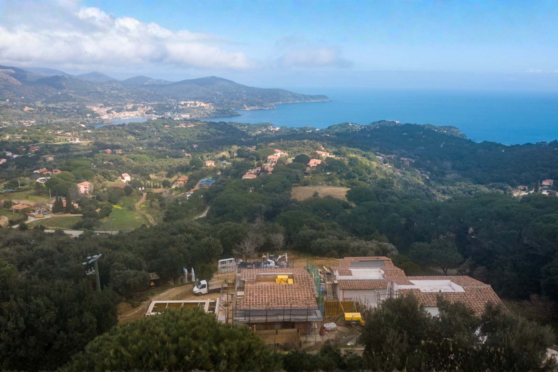 Complesso di ville in costruzione a Capoliveri Isola d Elba Bh Costruzioni